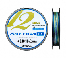 Плетеный шнур Daiwa Saltiga EX 12 Braid 200m #2.5